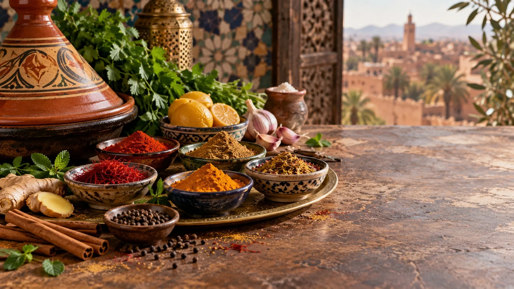 The Essential Spices of Moroccan Cooking