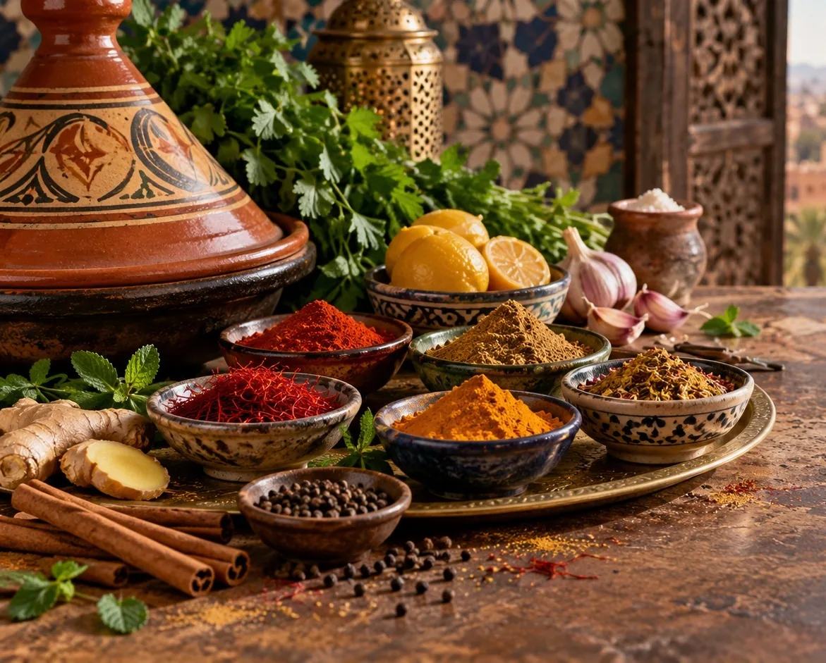 The Essential Spices of Moroccan Cooking