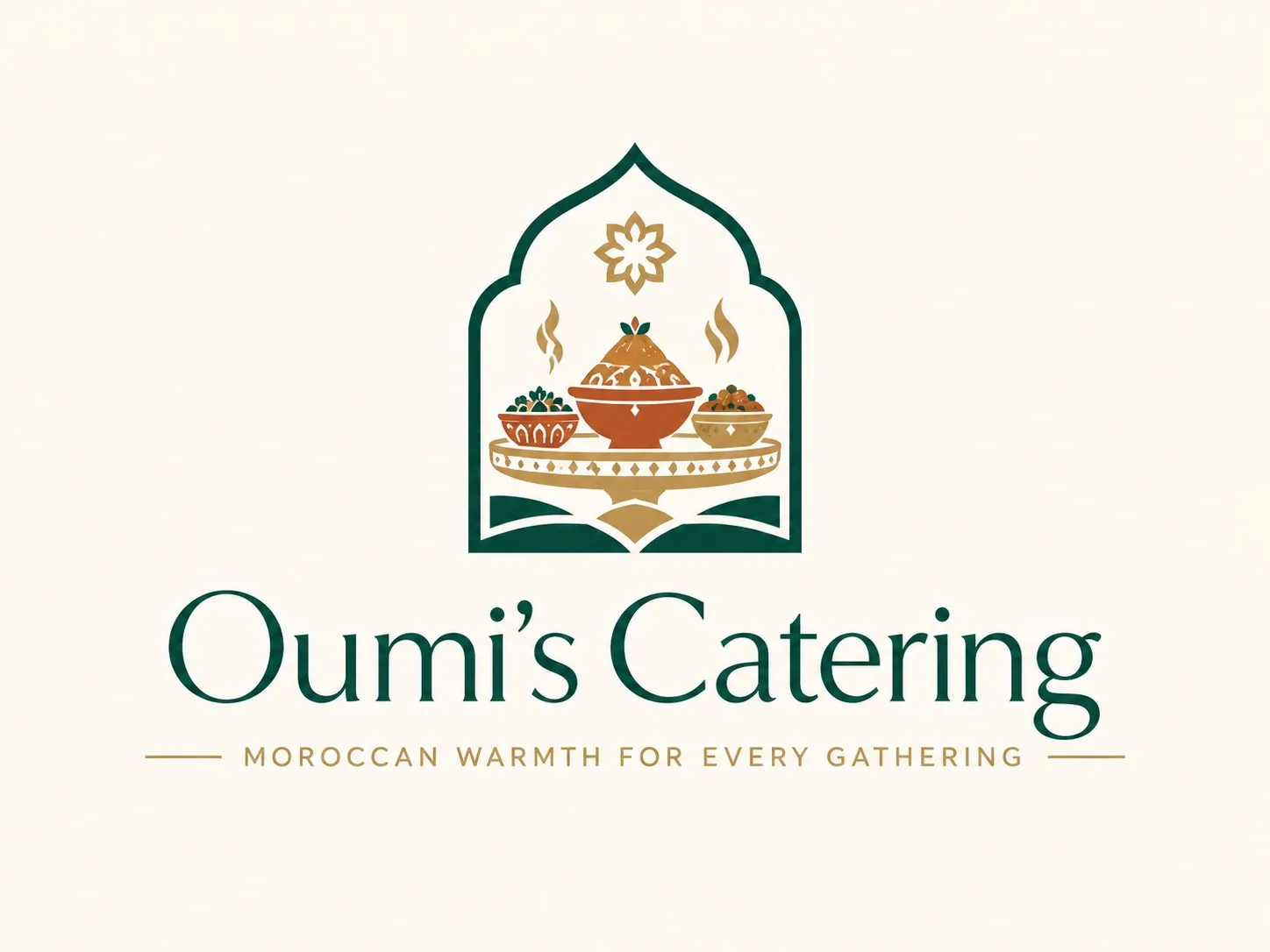 Oumi's Catering Moroccan pastry and tea service